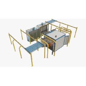 3D Powder Coating Conveyor Line